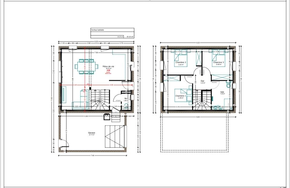 Maison 4 pièces 90 m² · à Saint-Chamond · 90 m² · 298 000 €